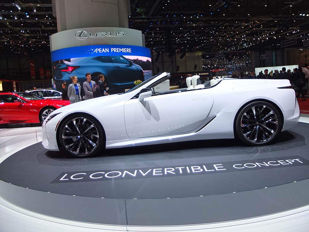 lexus lc convertible - gims 2019