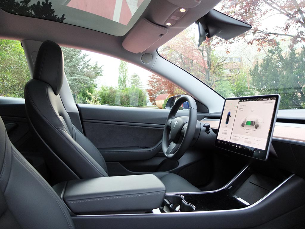 Essai de la Tesla Model 3 Grande Autonomie