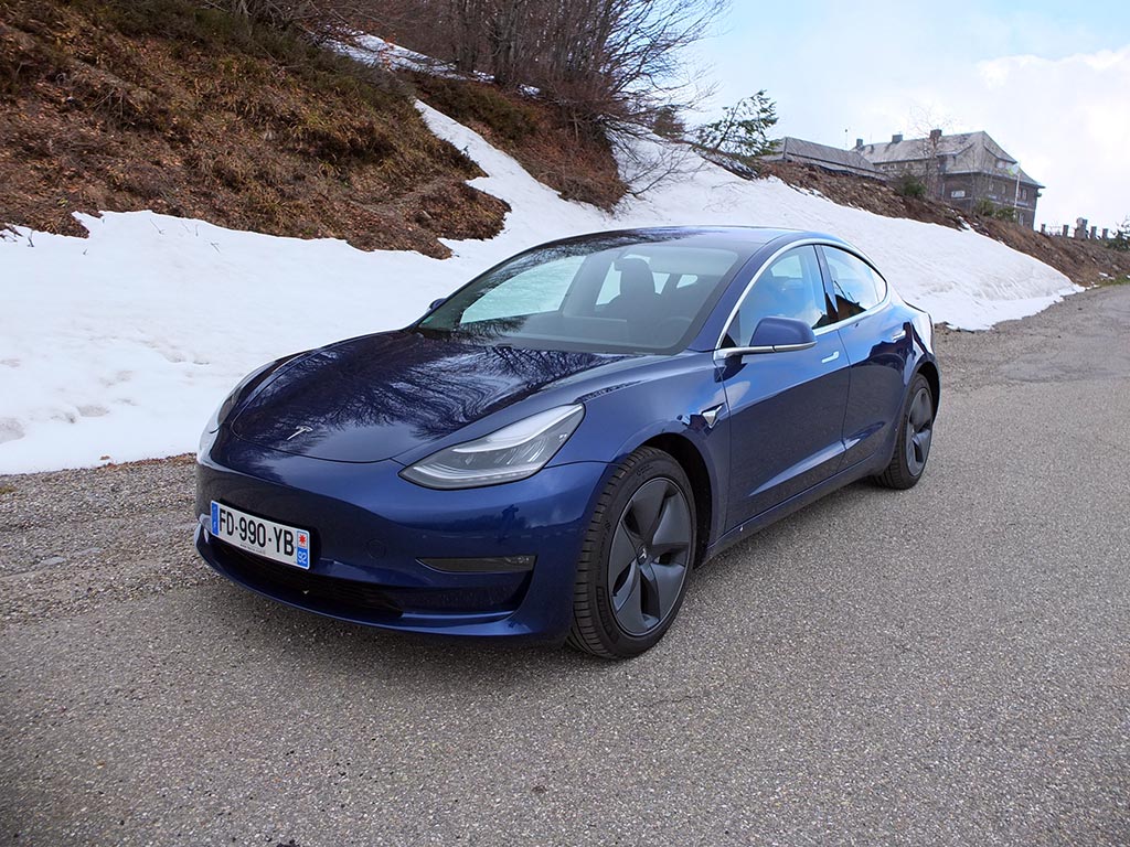 Essai de la Tesla Model 3 Grande Autonomie