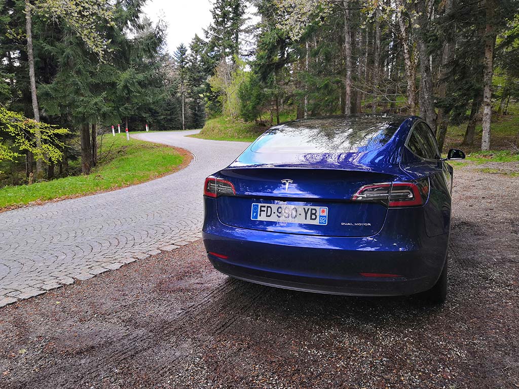 Essai de la Tesla Model 3 Grande Autonomie