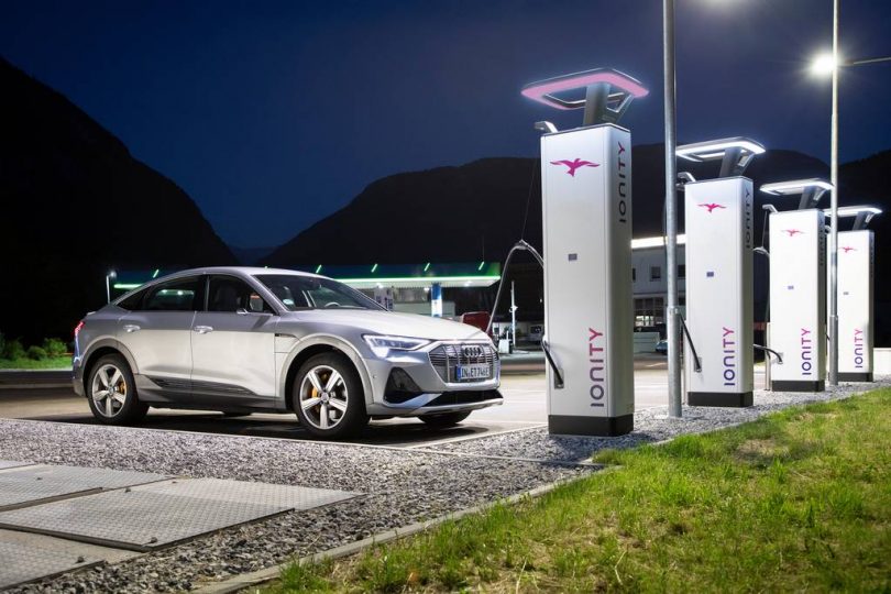 ionity recharge audi etron