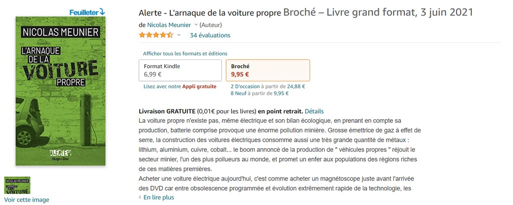 livre arnaque de la voiturepropre